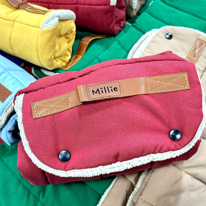 Traveling Pup's Cozy Roll-Up Mat: For When Your Dog's Adventure Is So Epic, It Can't Get Muddy!