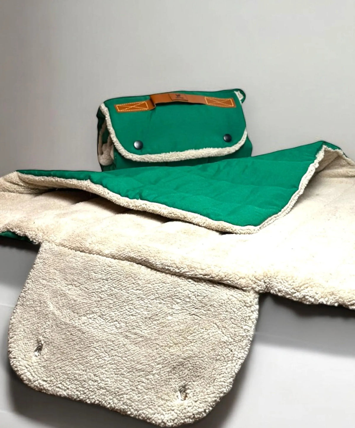 Traveling Pup's Cozy Roll-Up Mat: For When Your Dog's Adventure Is So Epic, It Can't Get Muddy!