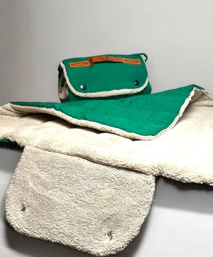 Traveling Pup's Cozy Roll-Up Mat: For When Your Dog's Adventure Is So Epic, It Can't Get Muddy!