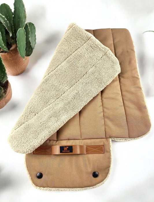 Traveling Pup's Cozy Roll-Up Mat: For When Your Dog's Adventure Is So Epic, It Can't Get Muddy!